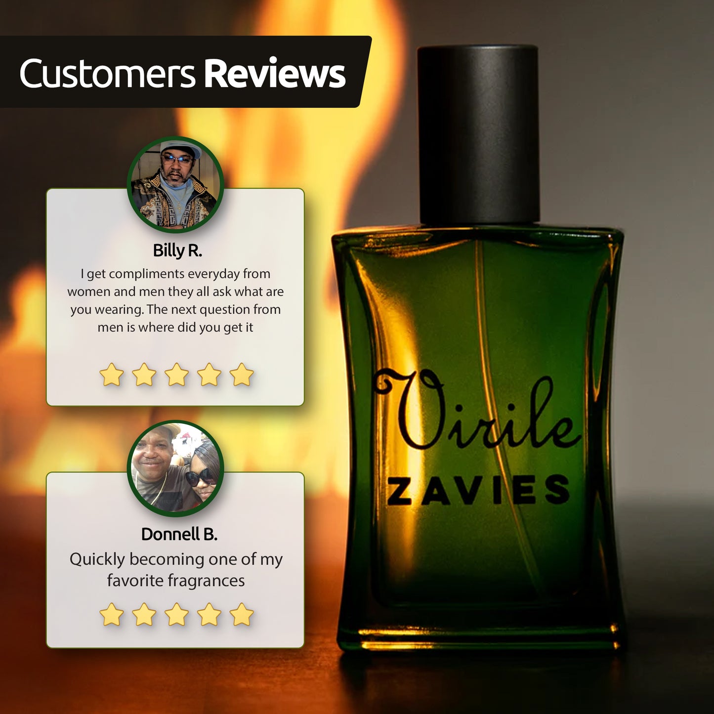 Masculine Virile Eau de Parfum Spray, 50ml